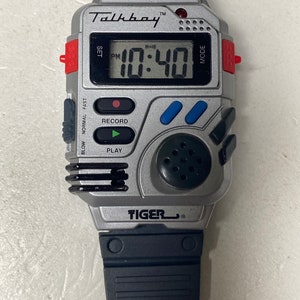 Vintage 1996 Talkboy by Tiger Digital Watch Lcd Voice Recorder