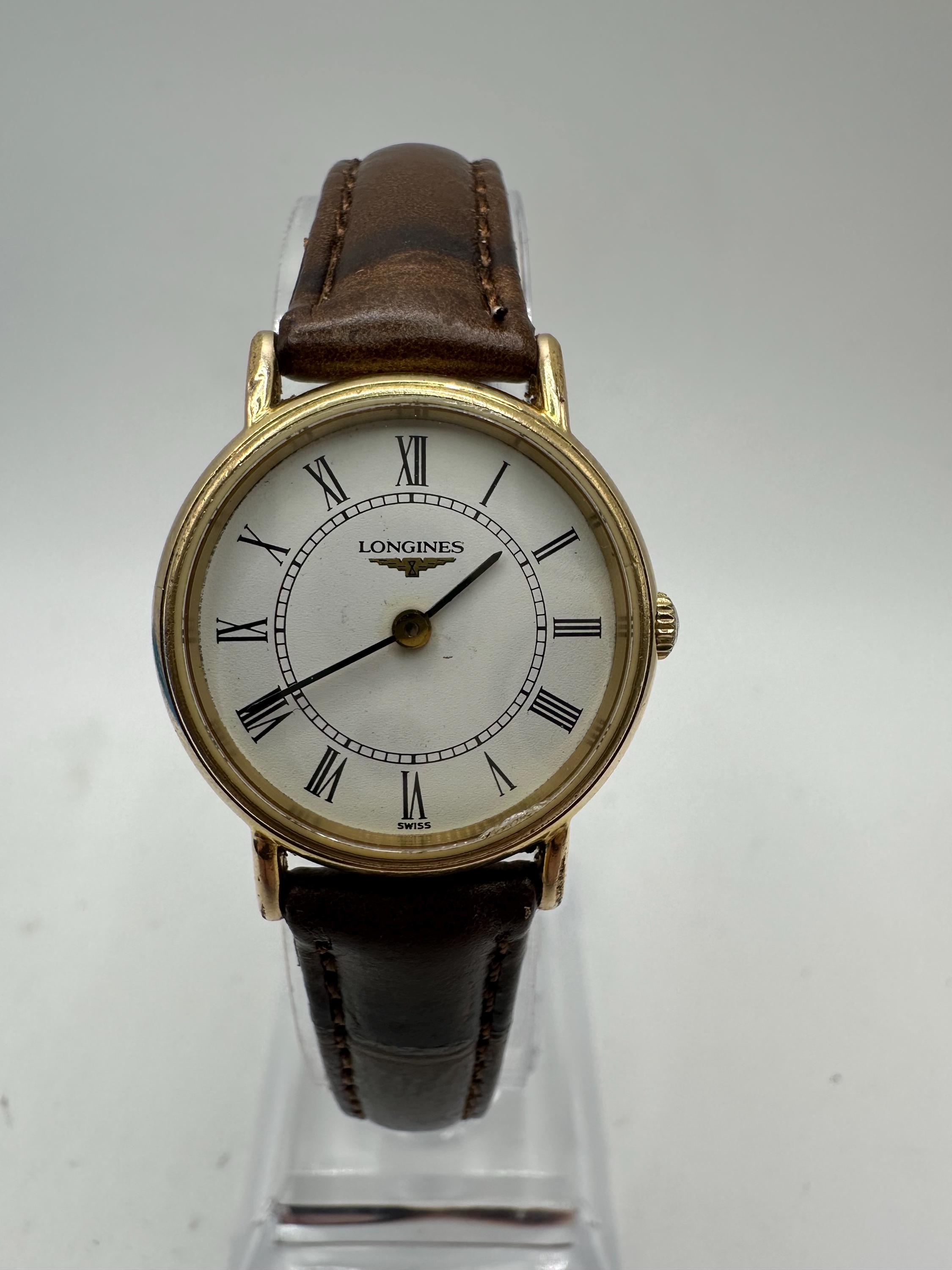 Longines L4.137.2 Vintage Ladies Swiss Made Luxury Watch Gold Tone