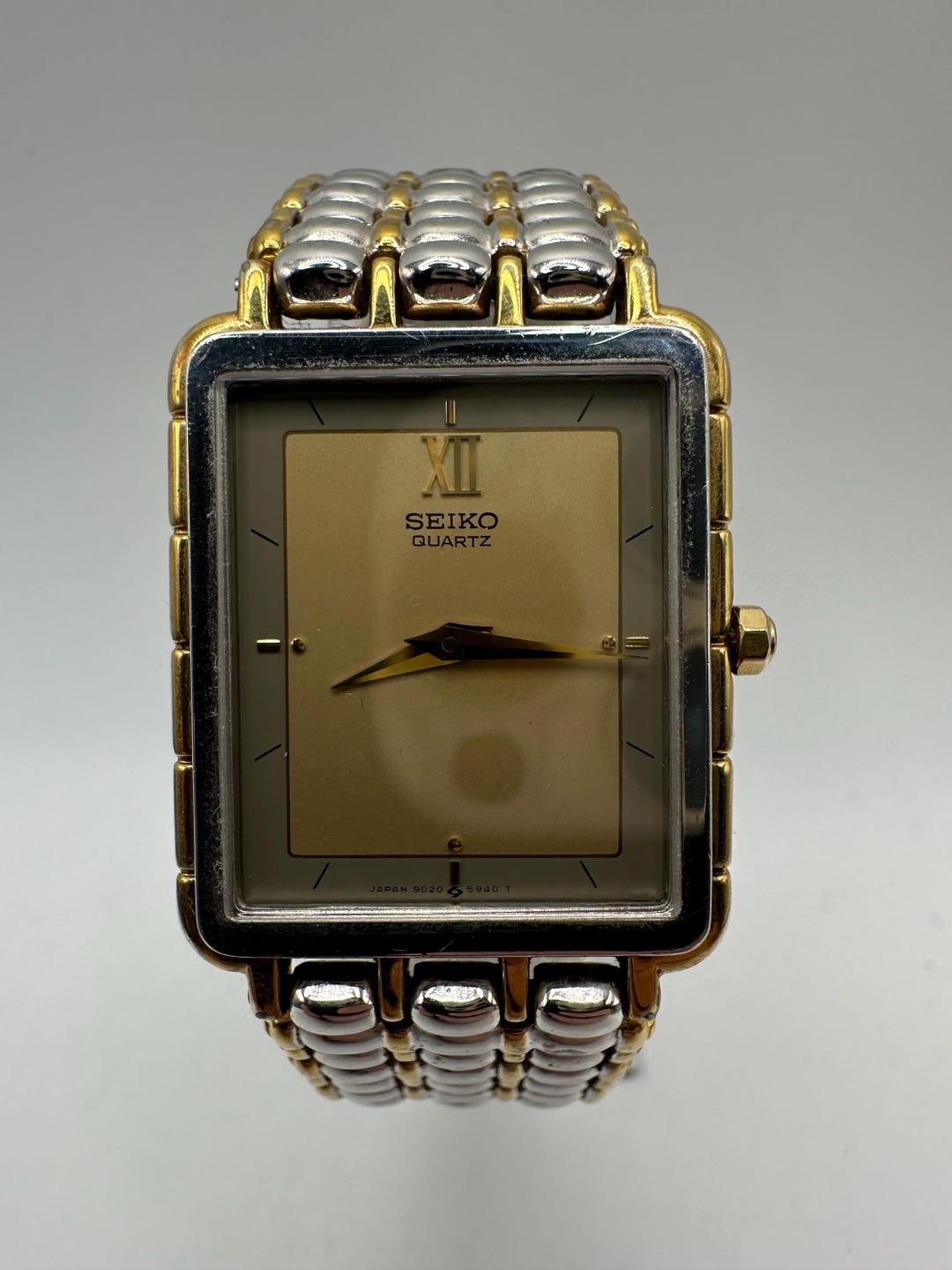 SEIKO TANK 1984年製「NINA RICCI」Quartz 腕時計 ❌SOLD OUT❌ RARE Seiko Nina Ricci quartz TANK ‼️มีมา 1