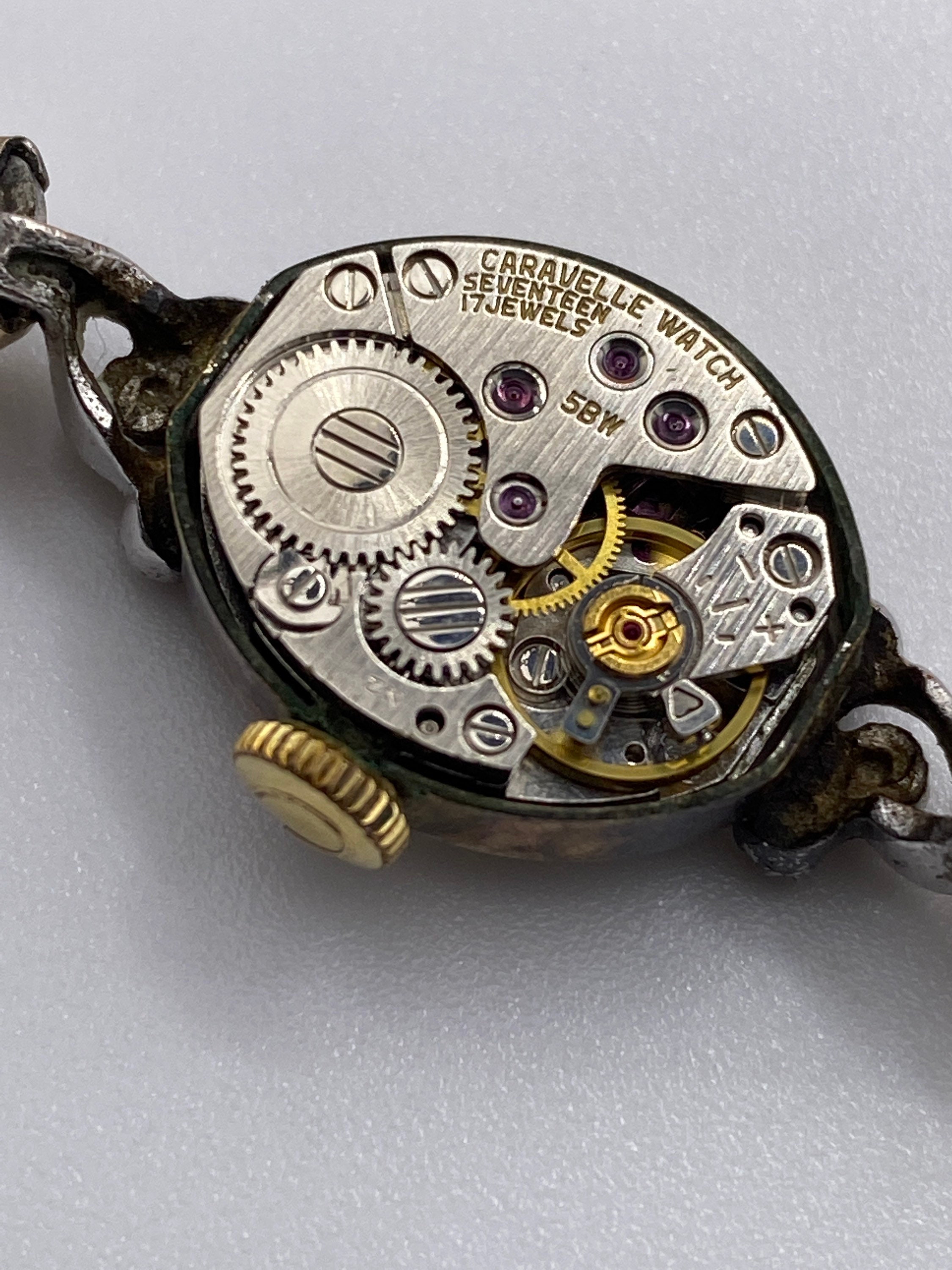 Antique caravelle watch hot sale