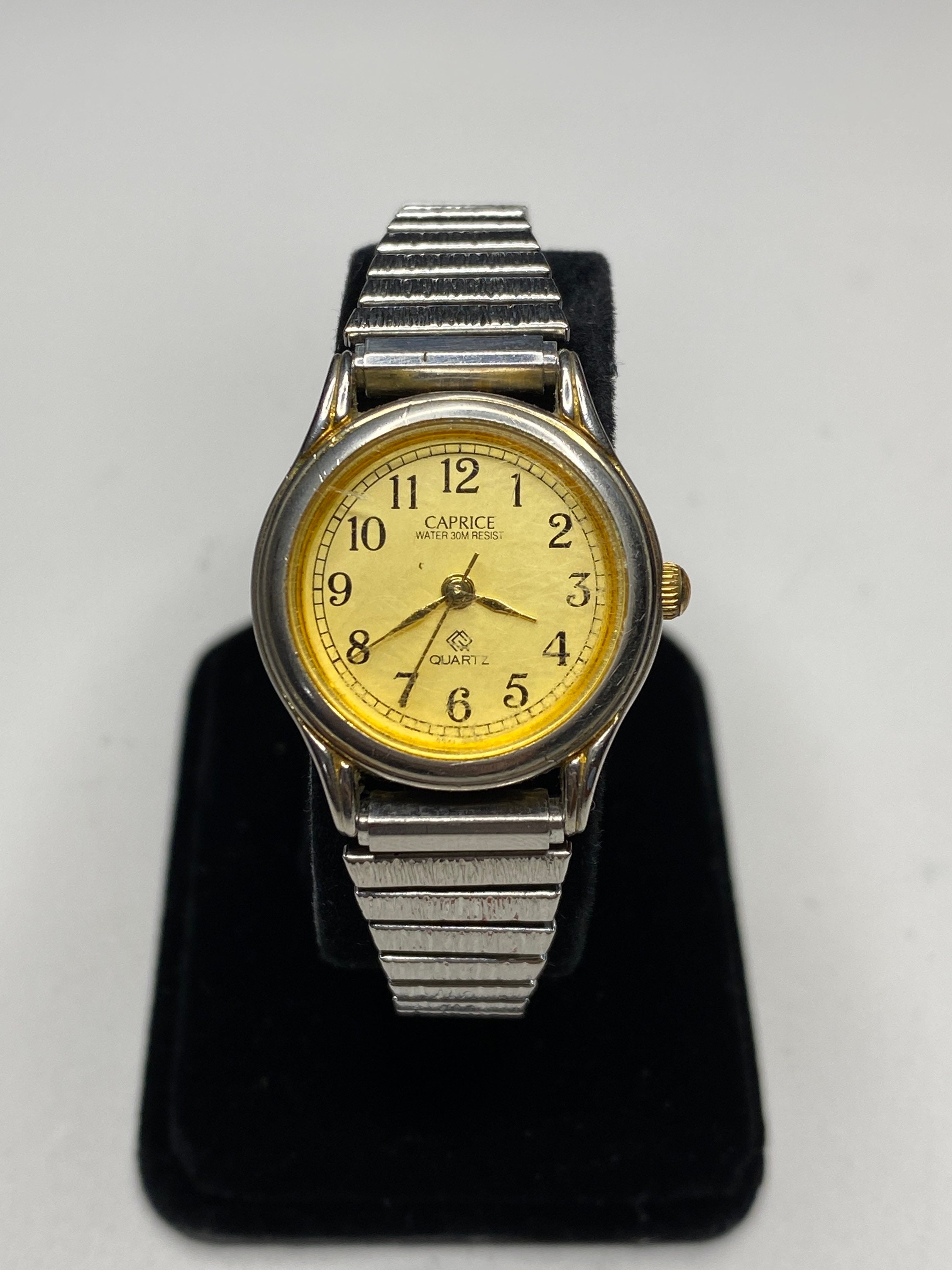Caprice water 30m deals resist quartz watch