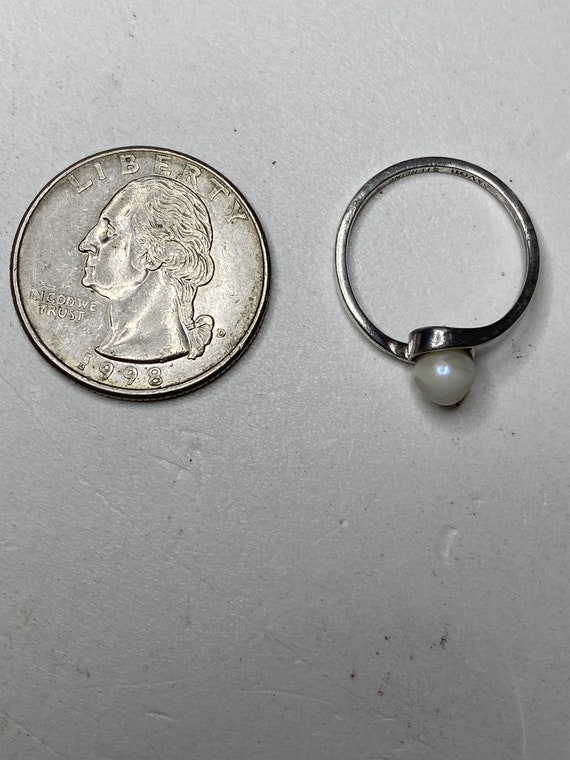 Vintgae Avon cultured Pearl sterling silver state… - image 5