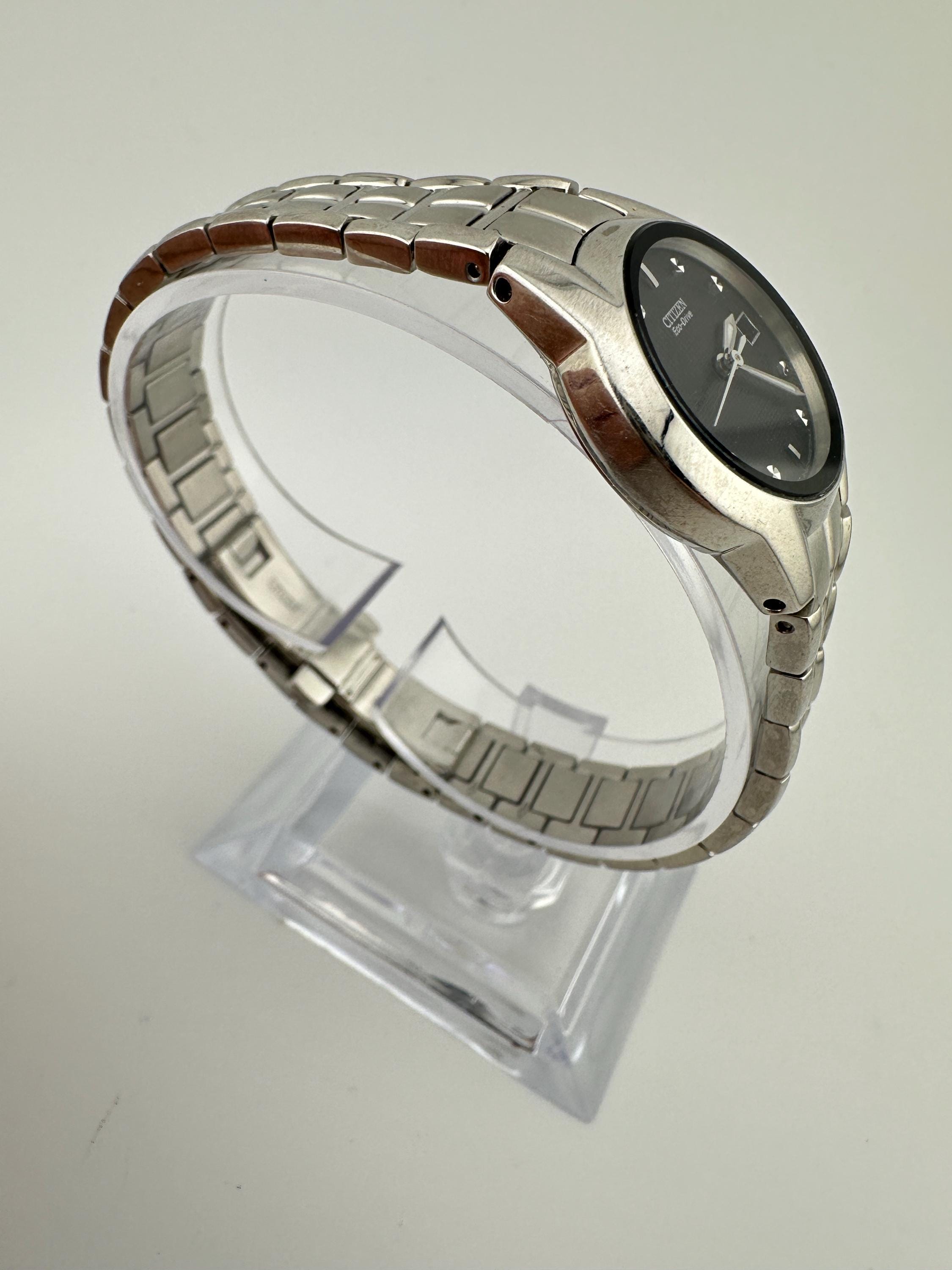 Citizen Eco-drive EW1410-50E Paradigm Black Dial Stainless 