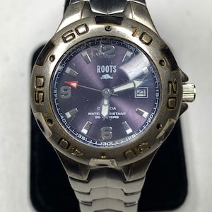 Vintage ladies roots watch 32mm stainless steel band japan quartz gift for her ladies women
