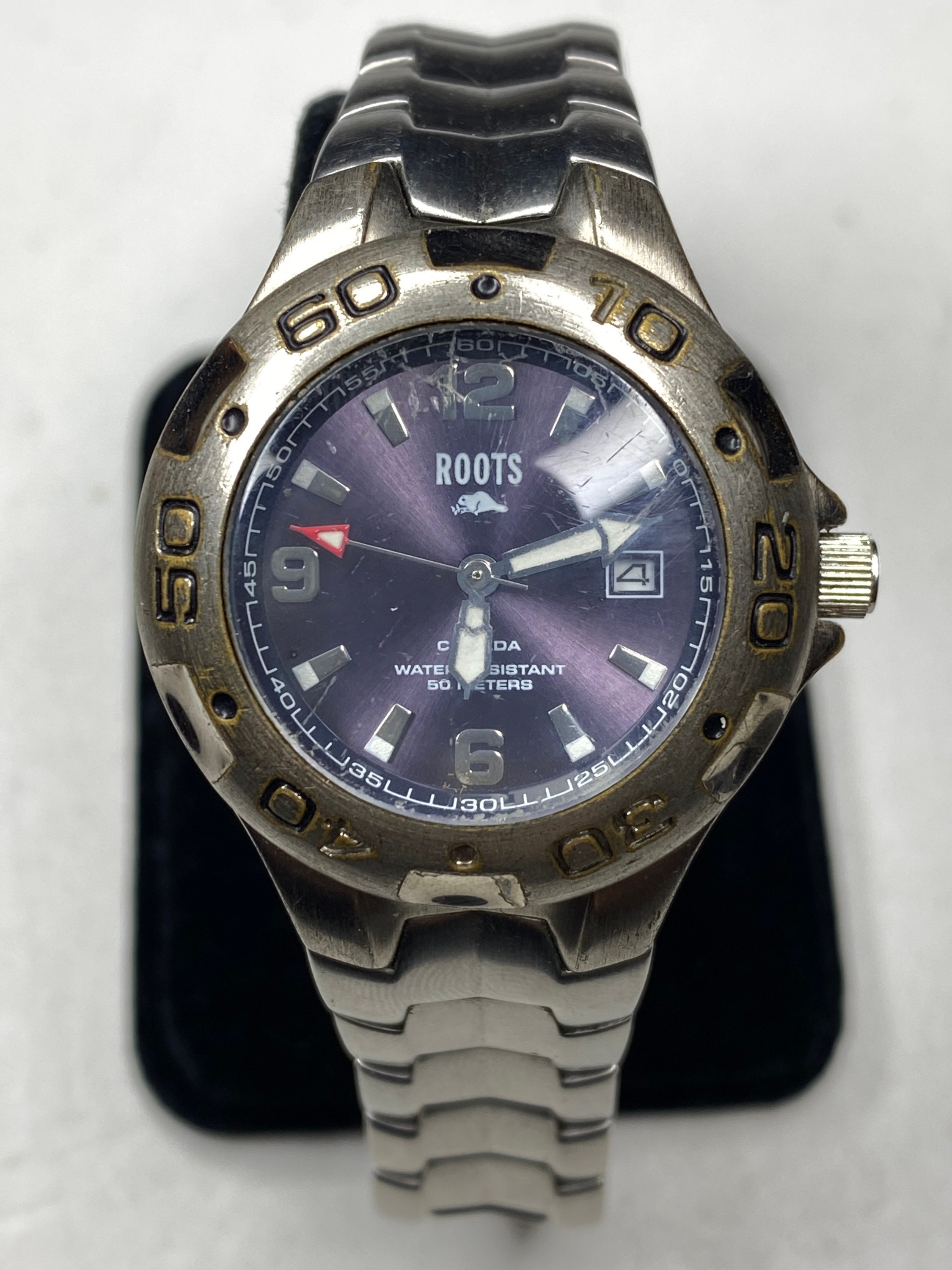 Vintage Ladies Roots Watch 32mm Stainless Steel Band Japan Quartz Gift for Her Ladies Women Etsy