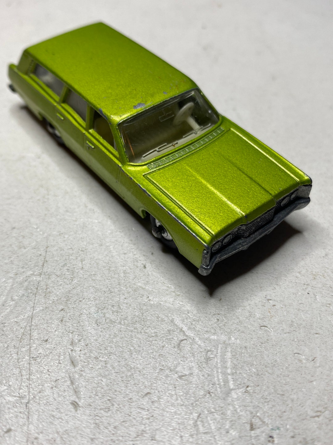 Antique Lesney No 55 or 73 Green Matchbox Mercury Made in England