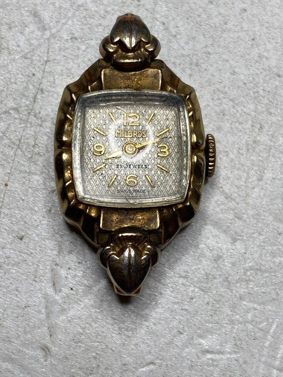 Antique project parts broken Milbros antique gold… - image 1