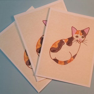 Cartes fantaisistes Animal Note, ensemble de 3