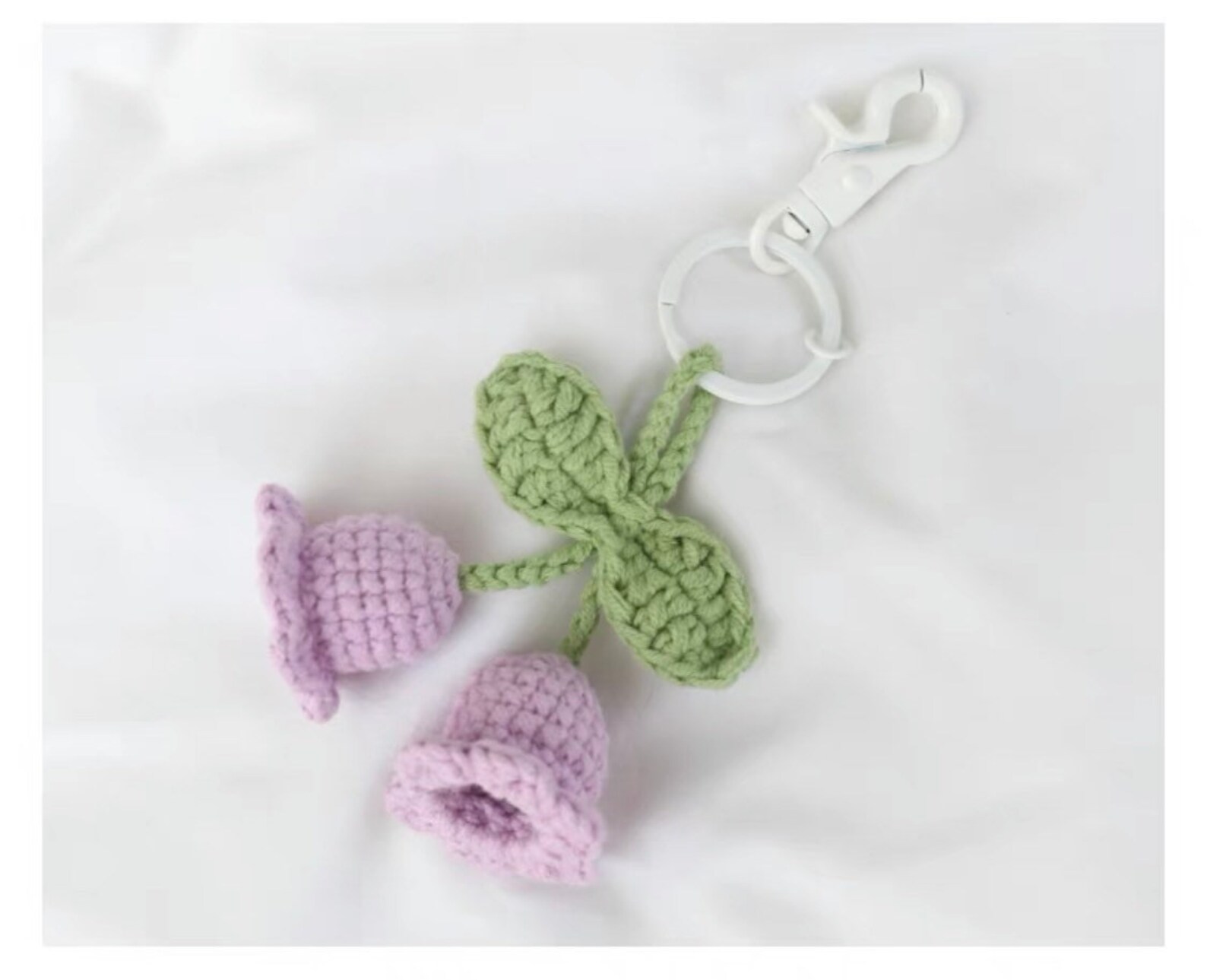 Lily of the Valley Handmade Keychain Etsy UK