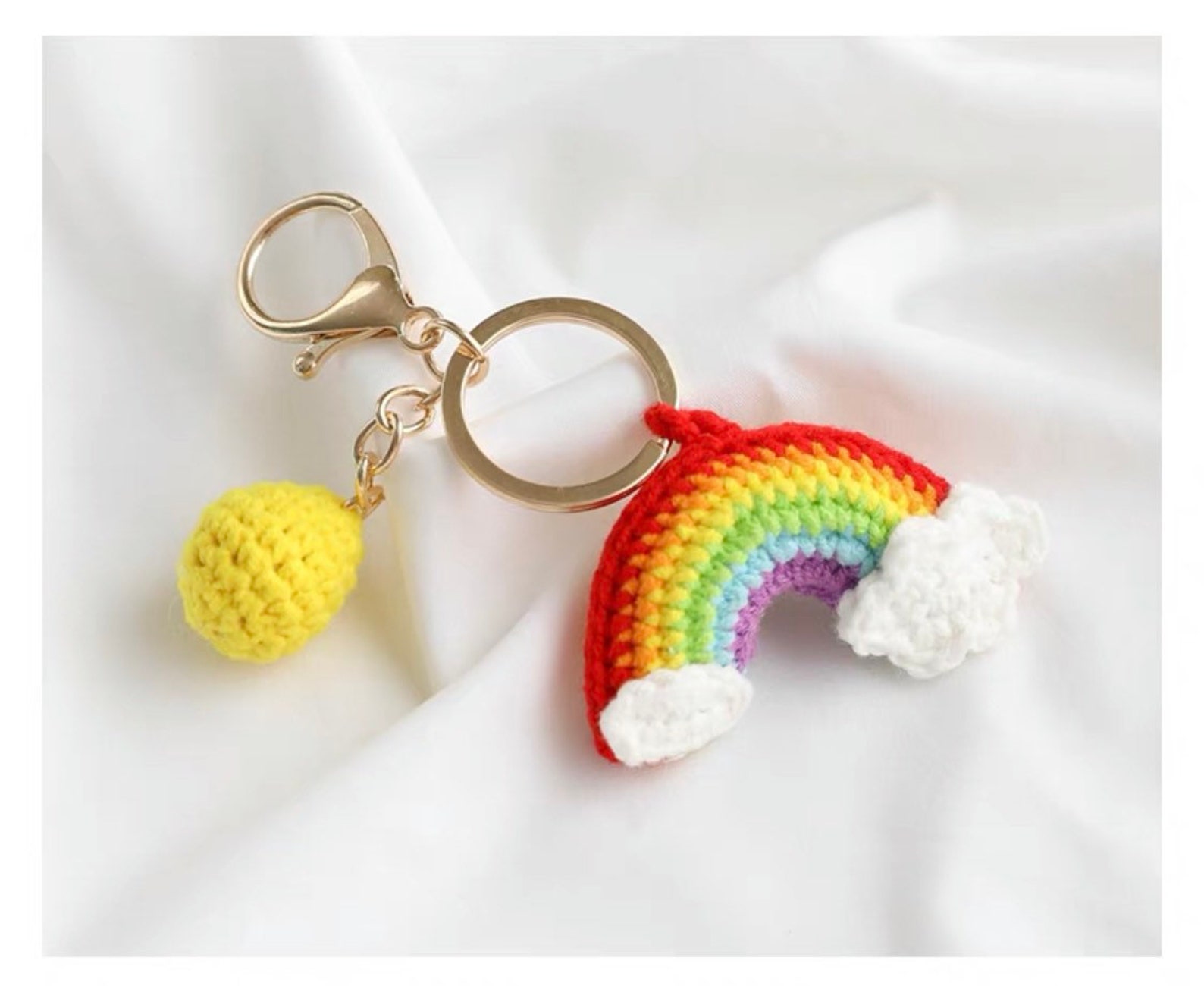 Lily of the Valley Handmade Keychain Etsy UK