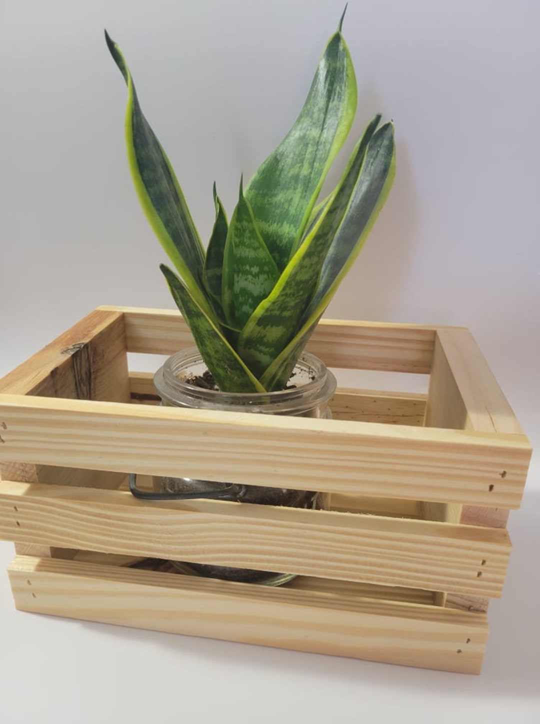 Mini Wooden Crate / Handmade Wooden Crates / Storage Crate / Wedding