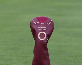 Arsenal Golf Headcover Fairway - Classic Football Club Designs – Golf Gifts, Premium Stitching, Durable Lining – Multiple Designs