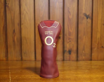 Couvre-chef hybride Arsenal - Modèles classiques de clubs de football - Cadeaux de golf, coutures haut de gamme, doublure durable - Plusieurs modèles