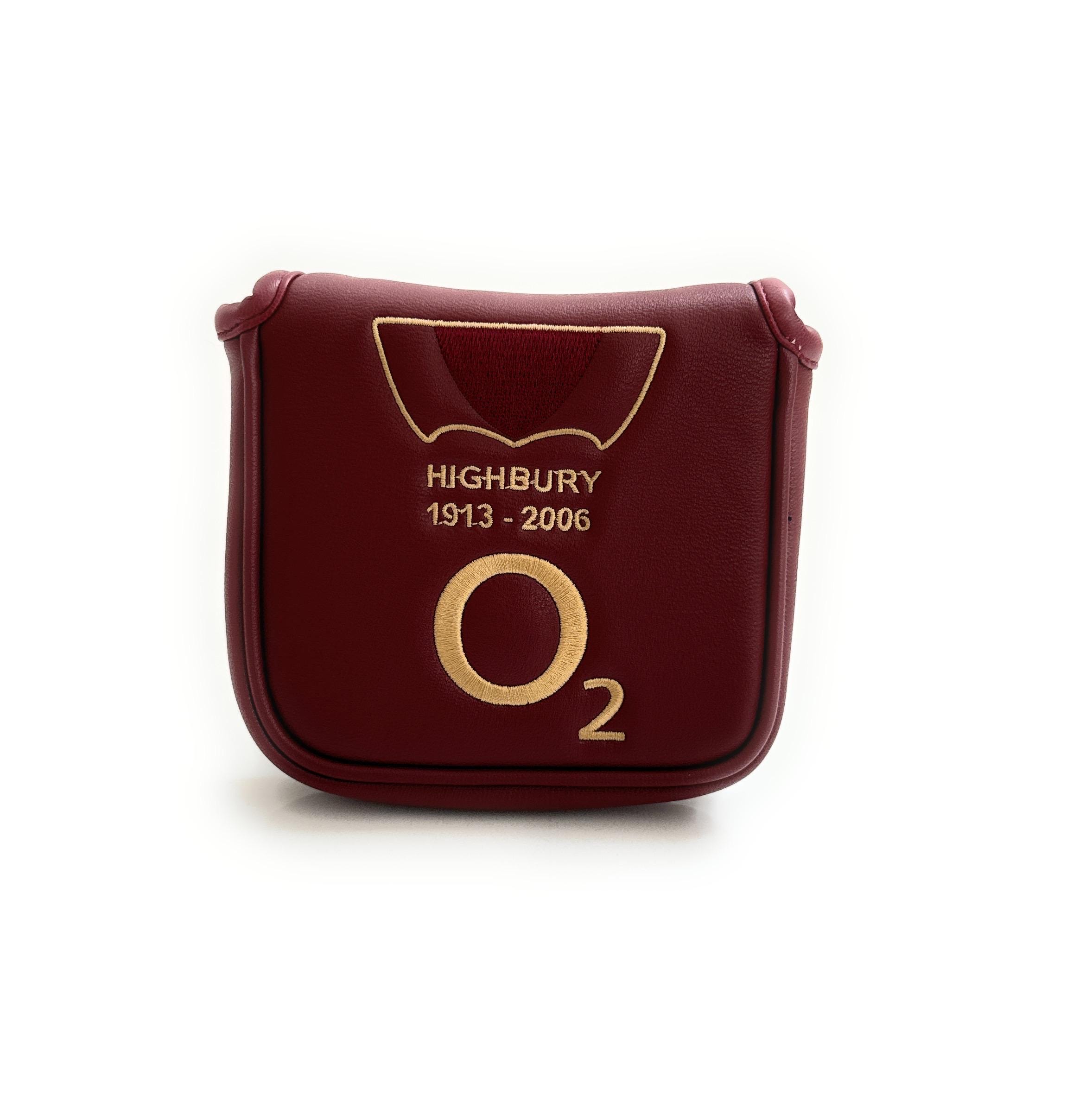 Arsenal Golf Headcover Putter (mallet) - Classic Football Club