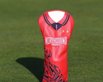 Funda para driver de golf Aberdeen: diseños clásicos de palos de fútbol, regalos de golf, costuras premium, forro resistente, varios diseños