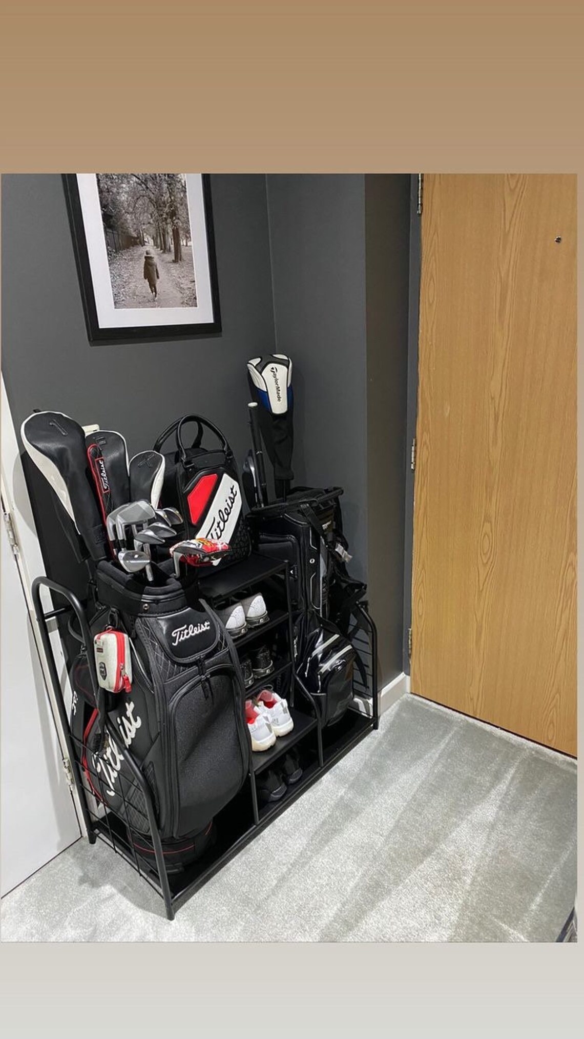 Golf Organiser Golf Bag Organiser / Golf Bag Storage dual Etsy UK