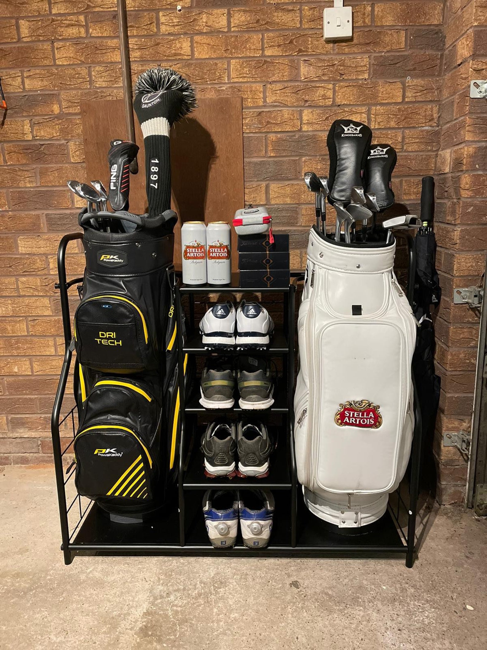 Golf Organiser Golf Bag Organiser / Golf Bag Storage dual Etsy UK