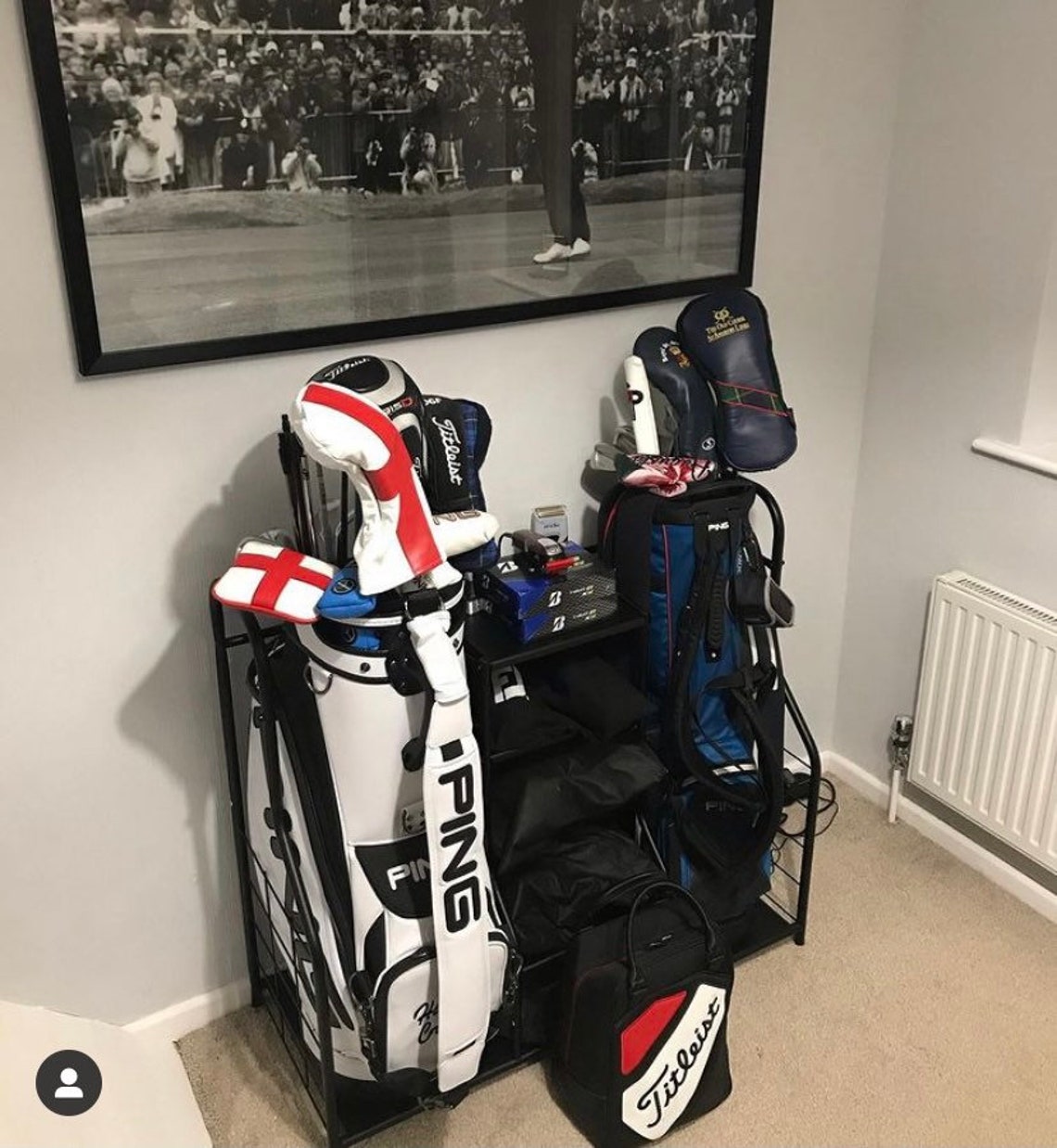Golf Organiser Golf Bag Organiser / Golf Bag Storage dual Etsy UK