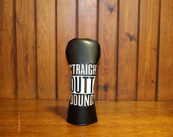 Straight Outta Bounds Golf Headcover Fairway - Classic Golf Headcover Designs – Premium Stitching, Durable Lining – Ideal Golf Gifts