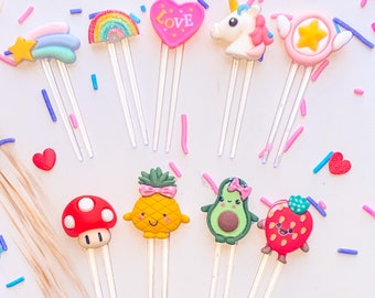 Lindos bocados de almuerzo, Selecciones de comida, Selecciones de Bento, Almuerzo Bento, Mini tenedores, Selecciones de almuerzo para niños, Selecciones de comida japonesa kawaii
