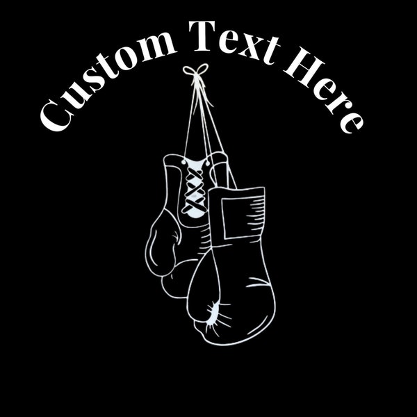 Boxing Gloves Decal Etsy