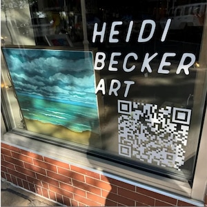 Custom Vinyl Business Window Sign: Storefront Decal