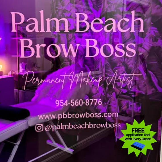 Business Decal: Custom Vinyl Business Window Sign | Stickers for Storefronts , Boutiques, and Salons