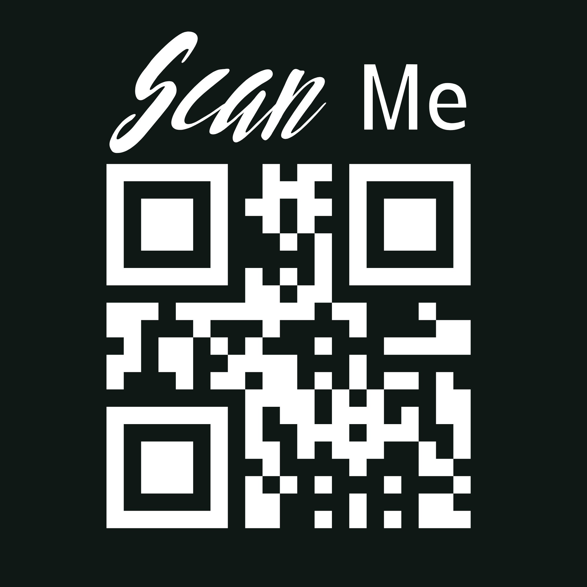 Custom QR Code and Line of Text Custom QR Code Window Decal - Etsy