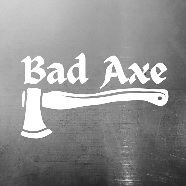 Axe Decals Etsy