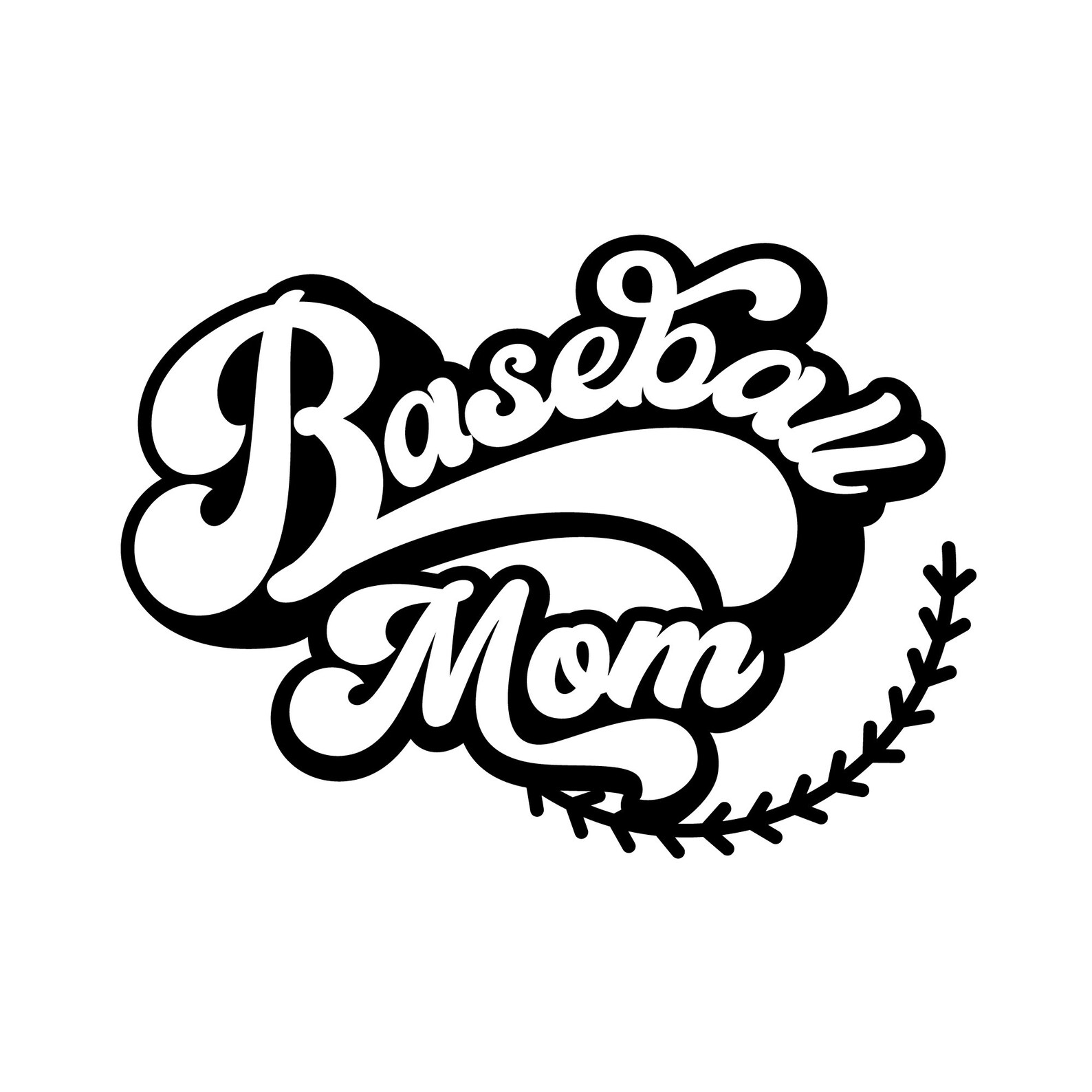 Baseball Mom Vinyl Decal Sticker / Sports Mom Decal / Baseball Etsy