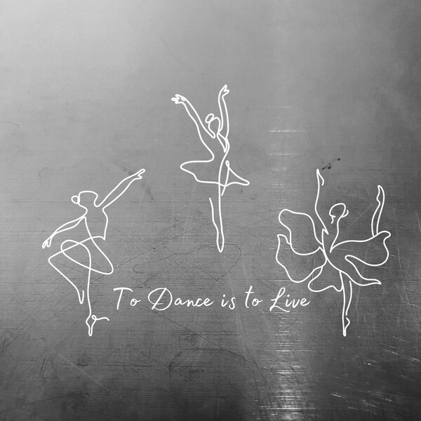 Dance Vinyl Decal Etsy
