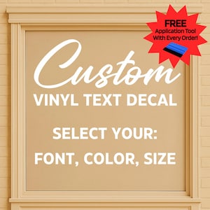 Custom Vinyl Stickers – Personalized Decals for Car, Window, Laptop or Business