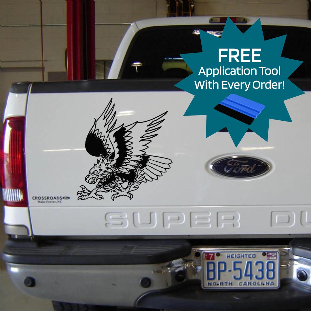 Eagle Sticker: Custom Vinyl Decal | Decals for Cars and Laptops | Eagle ...