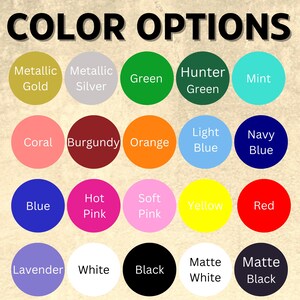 Personalized Mirror Decal: Custom Quote Vinyl Sticker for Home or Wedding image 16