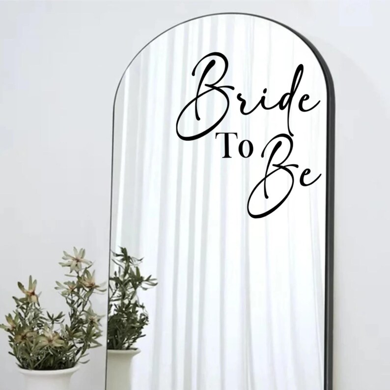 Unforgettable Sticker Bachelorette Selfie Mirror: Wedding Mirror Decal | Unforgettable ...