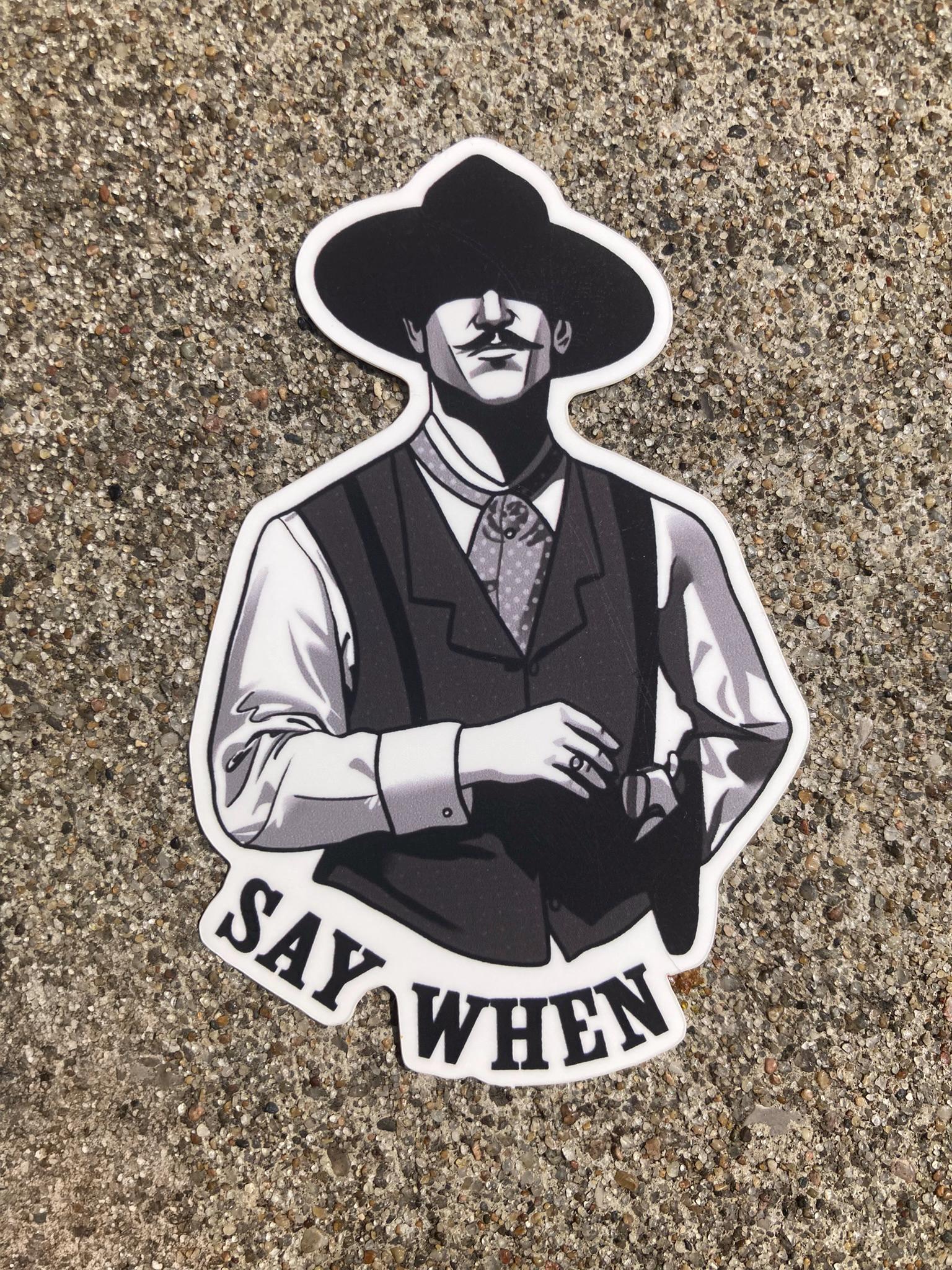 Doc Holliday Decal