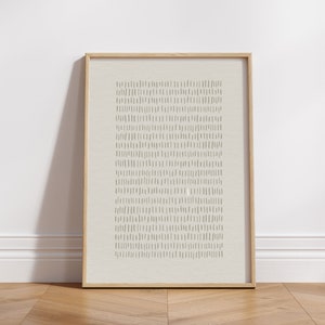 Neutral Abstract Modern Minimalist Bible Verse, To Be Set Apart As Christians Digital Art Print, Christian Scripture Verse, Faith in God Art