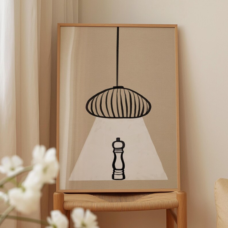 Salt and Light Modern Aesthetic Christian Bible Verse Wall Art Jesus Biblical Scripture Illustration Print French Kitchen Lamp Poster Decor Vintage Food Poster Retro Food Art Mid Century Modern Print Cool Christian Modern French Kitchen Wall Art Salt and Light of the World goodness of God daily reminder spiritual affirmation morning devotion reflection for christians gift for mom religious painting biblical quote memory verse ambassador of christ light of the world matthew 5:13-16 Jesus follower