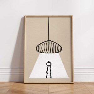 Salt and Light Modern Aesthetic Christian Bible Verse Wall Art Jesus Biblical Scripture Illustration Print French Kitchen Lamp Poster Decor Vintage Food Poster Retro Food Art Mid Century Modern Print Cool Christian Modern French Kitchen Wall Art Salt and Light of the World goodness of God daily reminder spiritual affirmation morning devotion reflection for christians gift for mom religious painting biblical quote memory verse ambassador of christ light of the world matthew 5:13-16 Jesus follower