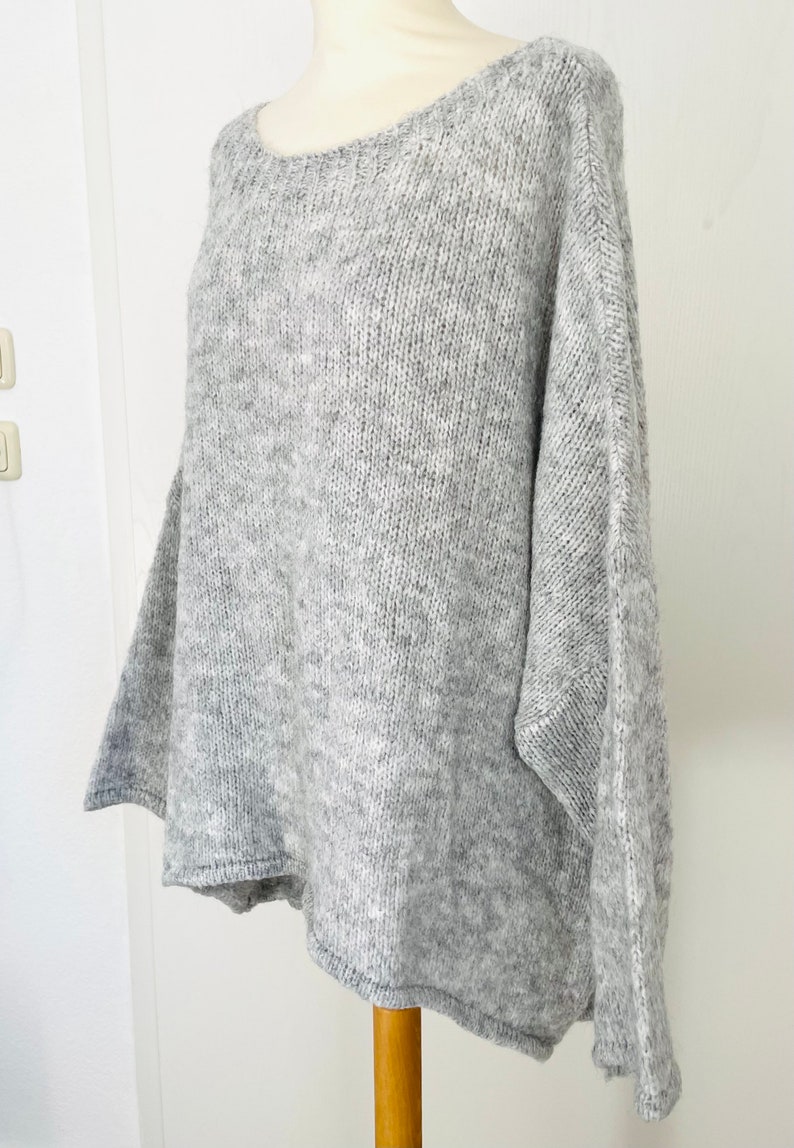 Oversized Strickpullover INDRA Pulli Schwarz SCHUHZWANG Bild 10