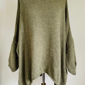 Oversized Strickpullover CINDRA Pulli Schwarz SCHUHZWANG Bild 8