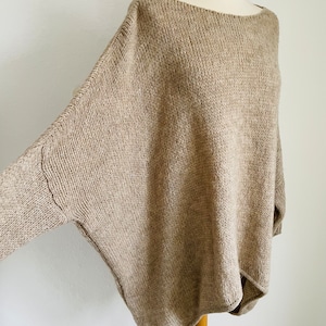 Oversized Strickpullover CINDRA Pulli Schwarz SCHUHZWANG Bild 6