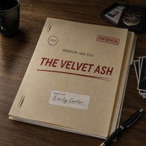 Personalisiertes Krimi-Detektivspiel, individuelle Fallakte (PDF), druckbarer Cold Case, True-Crime-Geschenk, Escape Room, Spieleabend