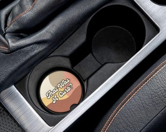 Boho Soapstone Car Coaster: Funny Drink Coasters, Car Essentials, Car Accessories, Car Decor