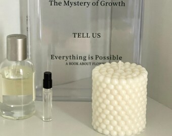 BUBBLES CYLINDER | Bubble Cylinder Candle, Bubble Candle, Cylinder Candle, Chic Candle, Aesthetic Candle, Shape Candle, Housewarming Gift