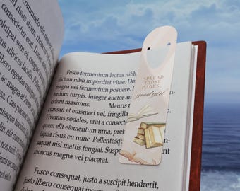 Booktok Aluminum Bookmark: Funny Bookish Gift