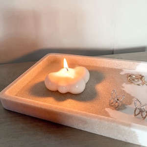 MINI DREAMY | Mini Cloud Candle, Cloud Candle, Aesthetic Candle, Decor Candle, Shape Candle, Curvy Candle, Baby Shower Favors