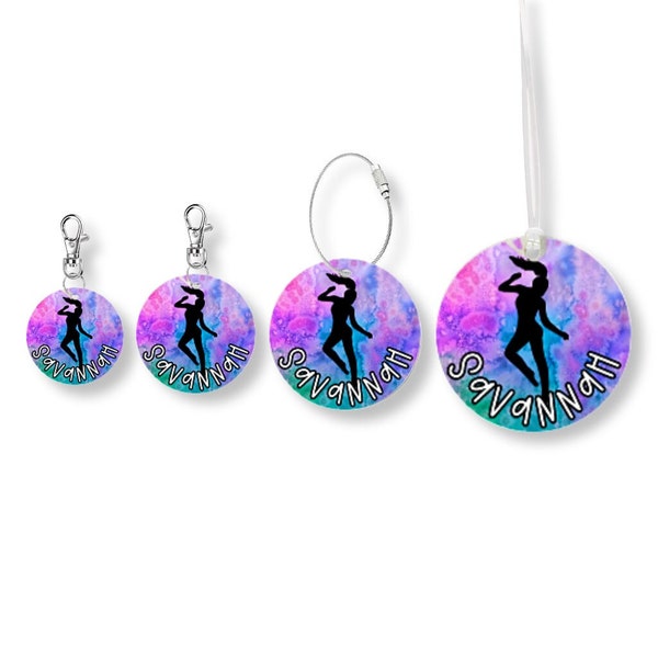 Personalized Dance Bag Tag | Dance Bag Accessory | Dance Accessory | Dancer Gift | Dance Coach Gift | Dance Team Gift | Dance Bag Name Tag