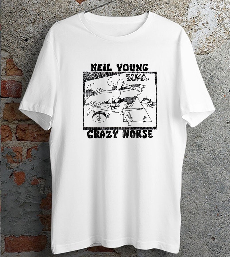 Neil Young Crazy Horse Zuma Tshirt Ideal Gift Present Tee Etsy