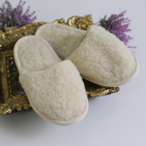 Slippers Slippers Christmas Natural Wool Warm Comfortable Handmade Easter Gifts Valentine's Day Valentines day image 5